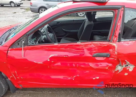 2004 Honda Civic Vp из США, поврежденный, VIN 1HGEM22164L068417